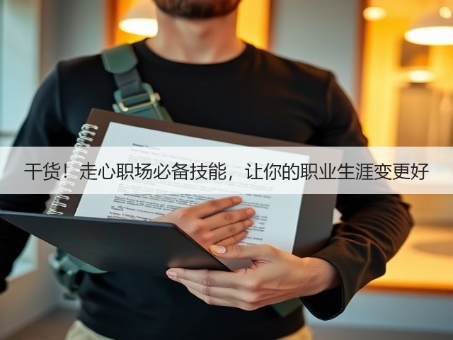干货!走心职场必备技能,让你的职业生涯变更好(图1) 干货!走心职场必备技能,让你的职业生涯变更好(图1)