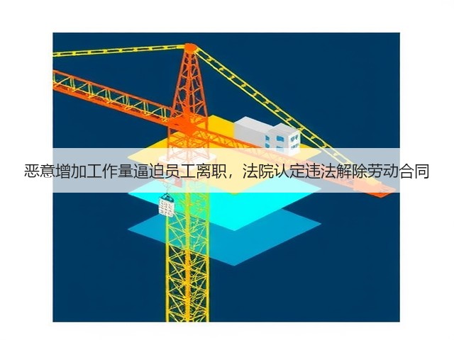 恶意增加工作量逼迫员工离职，法院认定违法解除劳动合同(图3)