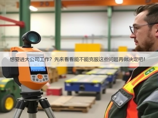 想要进大公司工作？先来看看能不能克服这些问题再做决定吧！(图1)