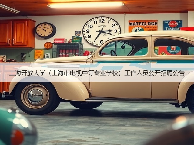 上海开放大学（上海市电视中等专业学校）工作人员公开招聘公告(图3)