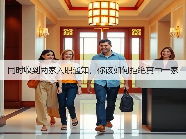 同时收到两家入职通知，你该如何拒绝其中一家(图1)