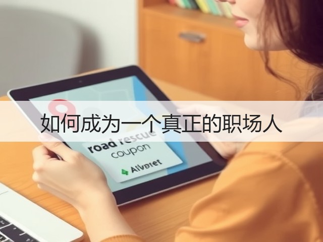 如何成为一个真正的职场人(图2) 如何成为一个真正的职场人(图2)
