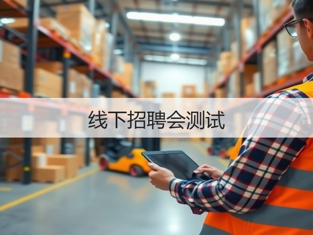 线下招聘会测试(图1)