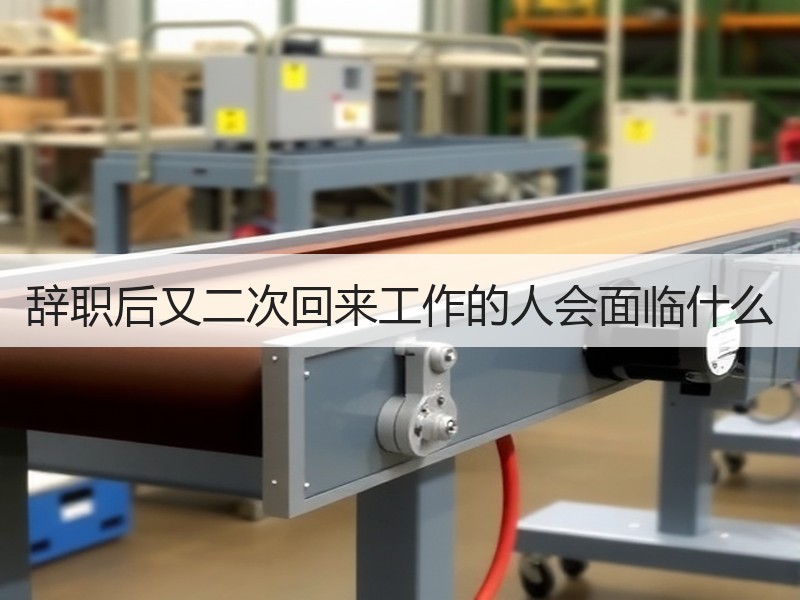 辞职后又二次回来工作的人会面临什么