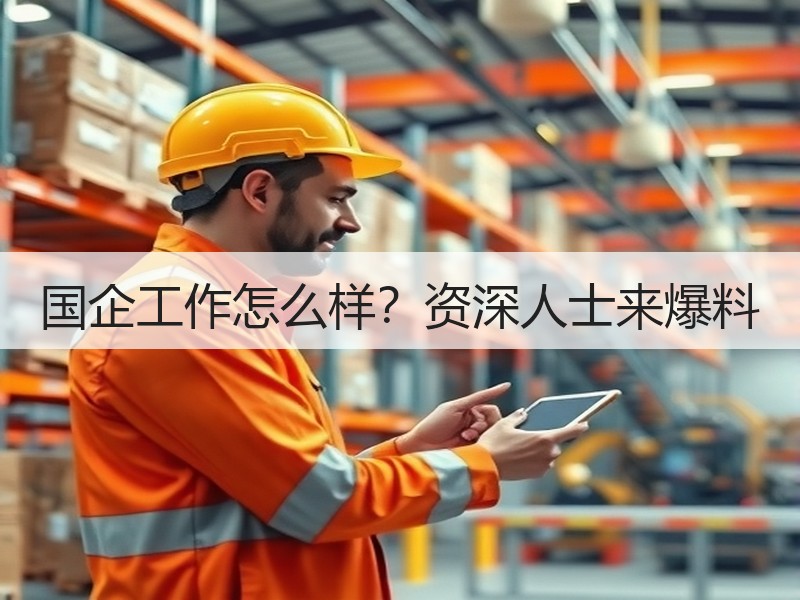 国企工作怎么样？资深人士来爆料
