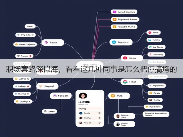 职场套路深似海，看看这几种同事是怎么把你搞垮的(图1)