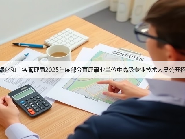 上海市绿化和市容管理局2025年度部分直属事业单位中高级专业技术人员公开招聘公告(图1)