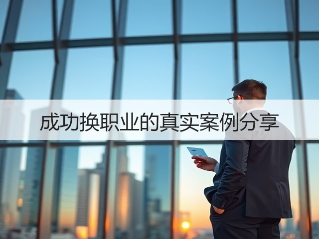 成功换职业的真实案例分享(图2) 成功换职业的真实案例分享(图2)