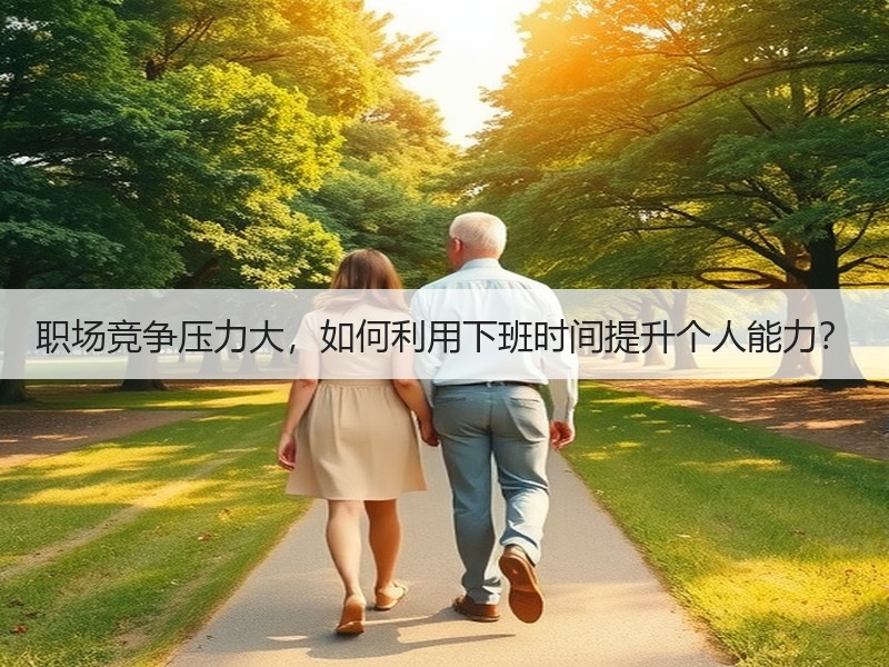职场竞争压力大，如何利用下班时间提升个人能力？