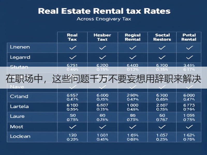 在职场中，这些问题千万不要妄想用辞职来解决