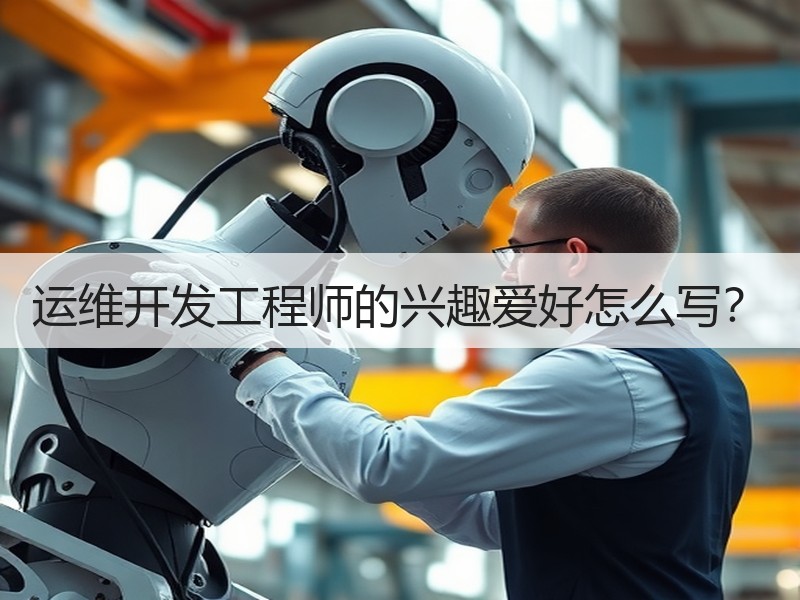 运维开发工程师的兴趣爱好怎么写？