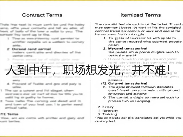 人到中年,职场想发光,并不难!(图3) 人到中年,职场想发光,并不难!(图3)
