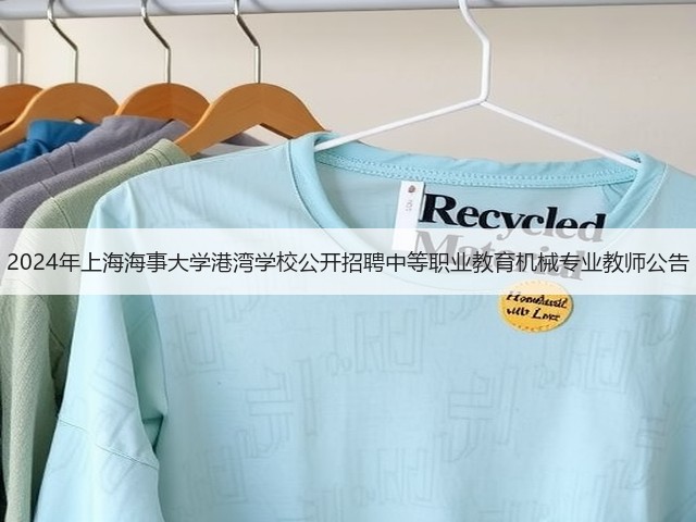2024年上海海事大学港湾学校公开招聘中等职业教育机械专业教师公告(图2)