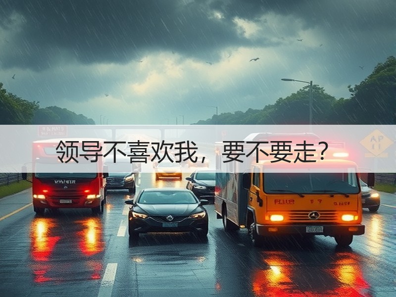 领导不喜欢我，要不要走？