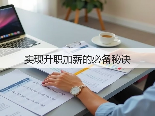 实现升职加薪的必备秘诀(图2) 实现升职加薪的必备秘诀(图2)