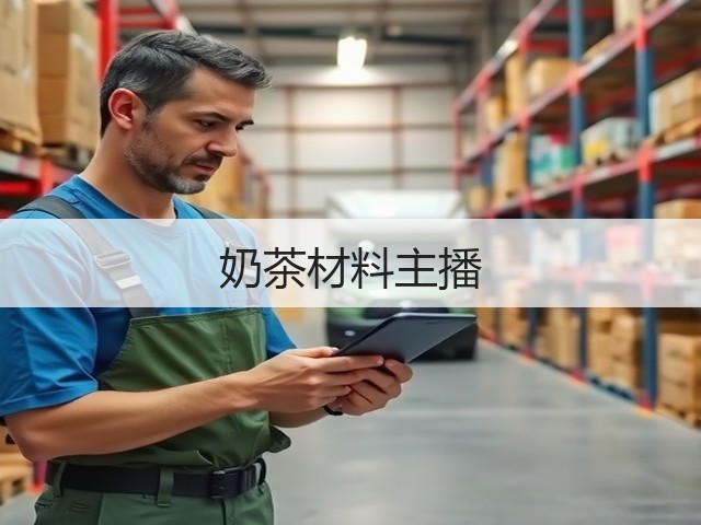奶茶材料主播(图1) 奶茶材料主播(图1)
