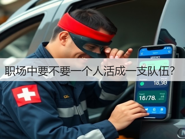 职场中要不要一个人活成一支队伍?(图2) 职场中要不要一个人活成一支队伍?(图2)
