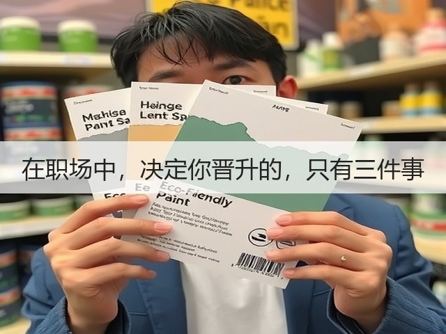 在职场中,决定你晋升的,只有三件事(图1) 在职场中,决定你晋升的,只有三件事(图1)