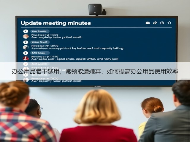 办公用品老不够用,常领取遭嫌弃,如何提高办公用品使用效率(图1) 办公用品老不够用,常领取遭嫌弃,如何提高办公用品使用效率(图1)