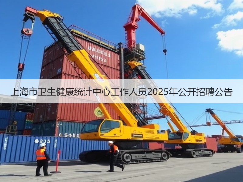 上海市卫生健康统计中心工作人员2025年公开招聘公告
