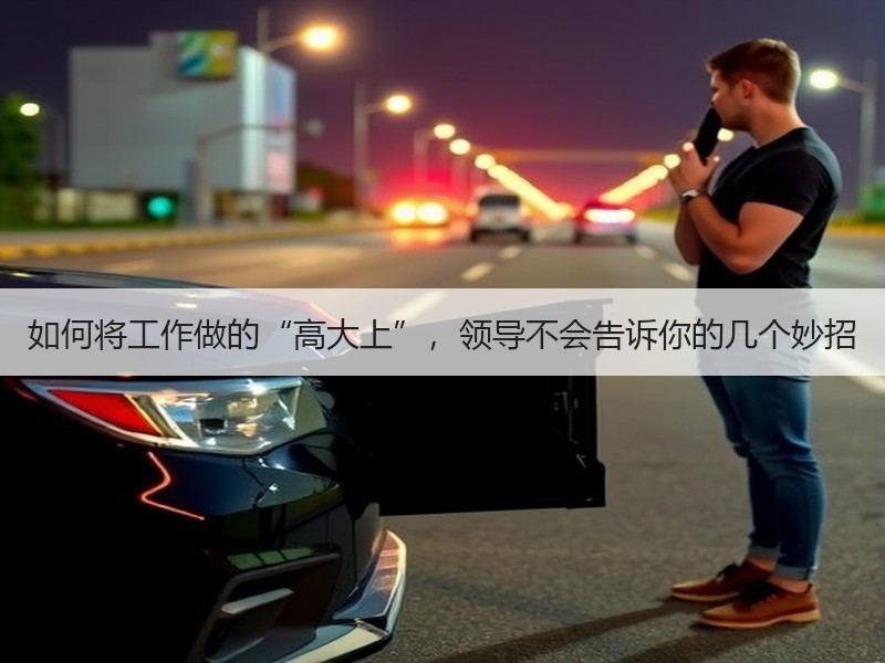 如何将工作做的“高大上”，领导不会告诉你的几个妙招