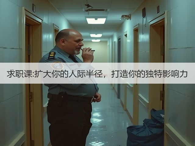 求职课:扩大你的人际半径,打造你的独特影响力(图3) 求职课:扩大你的人际半径,打造你的独特影响力(图3)