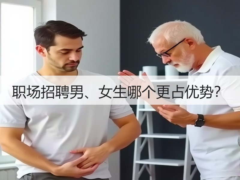 职场招聘男、女生哪个更占优势？