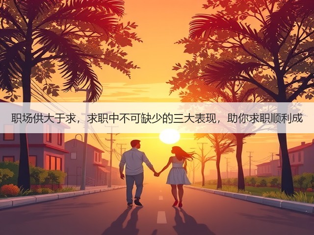 职场供大于求,求职中不可缺少的三大表现,助你求职顺利成(图1) 职场供大于求,求职中不可缺少的三大表现,助你求职顺利成(图1)