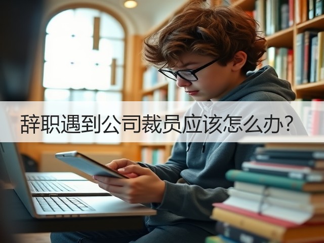 辞职遇到公司裁员应该怎么办?(图1) 辞职遇到公司裁员应该怎么办?(图1)