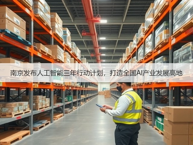 南京发布人工智能三年行动计划,打造全国AI产业发展高地(图1) 南京发布人工智能三年行动计划,打造全国AI产业发展高地(图1)