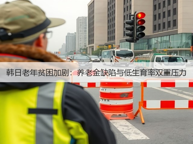 韩日老年贫困加剧：养老金缺陷与低生育率双重压力(图1)