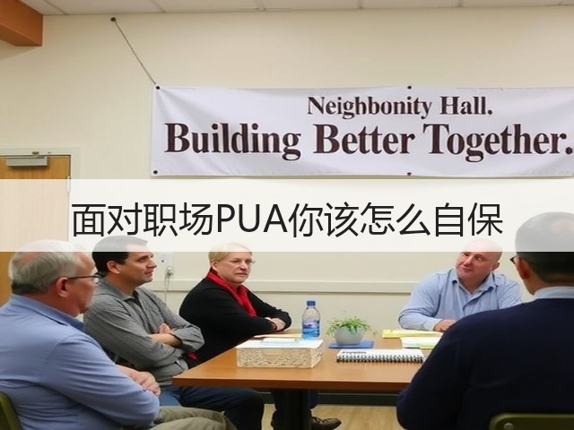 面对职场PUA你该怎么自保(图1)