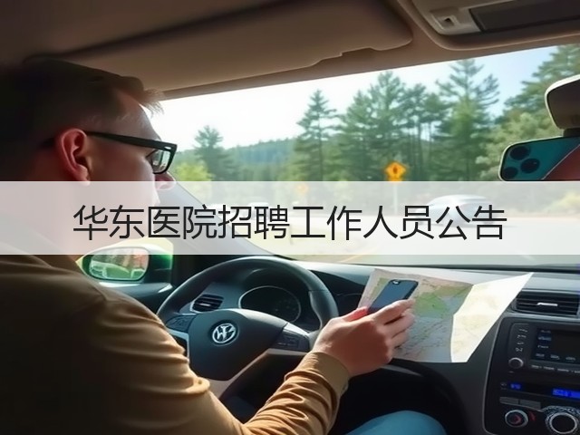 华东医院招聘工作人员公告(图2) 华东医院招聘工作人员公告(图2)