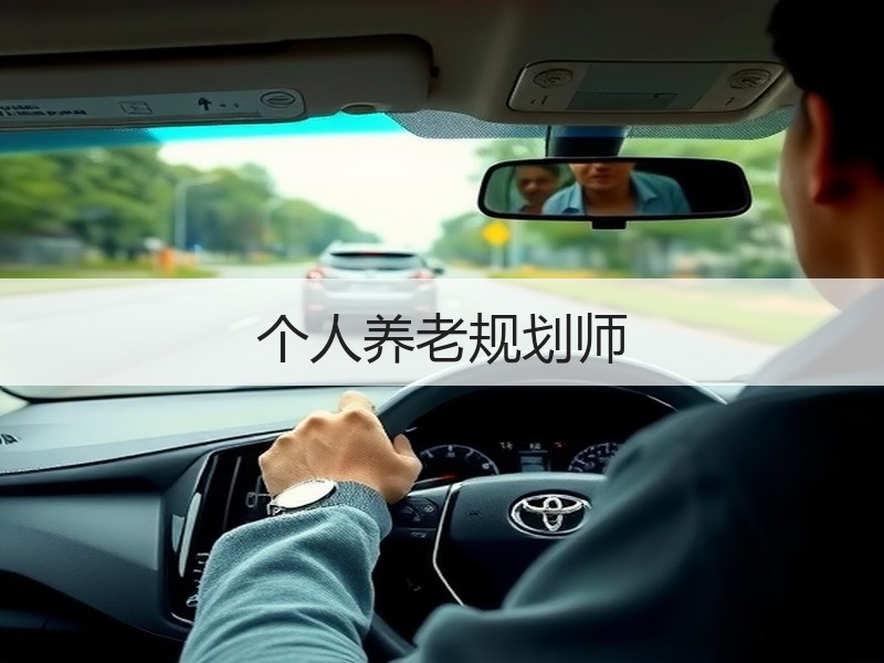 个人养老规划师