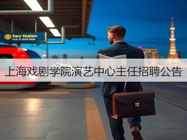 上海戏剧学院演艺中心主任招聘公告(图3) 上海戏剧学院演艺中心主任招聘公告(图3)