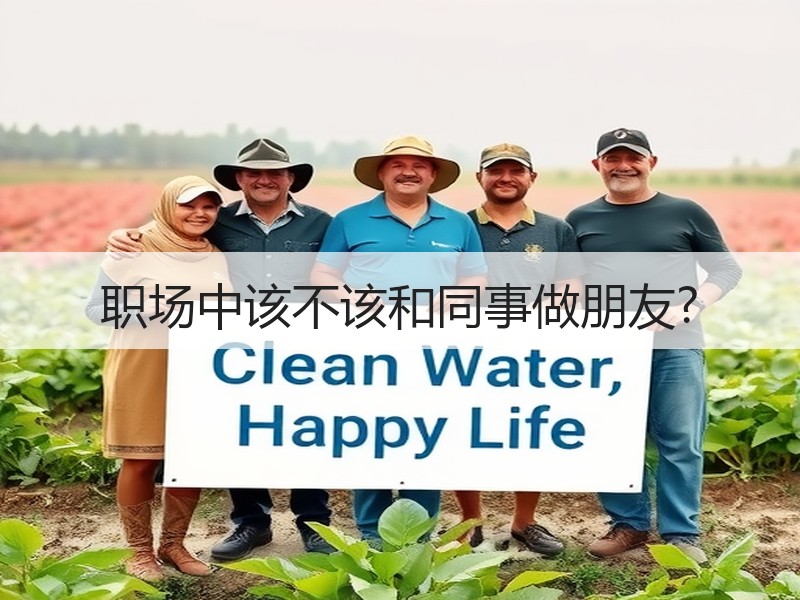 职场中该不该和同事做朋友?