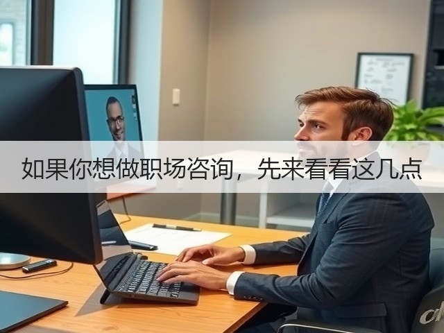 如果你想做职场咨询，先来看看这几点(图2)