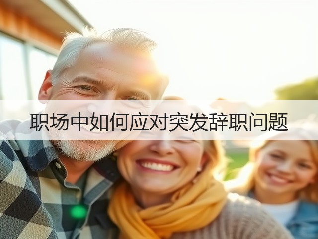 职场中如何应对突发辞职问题(图2)