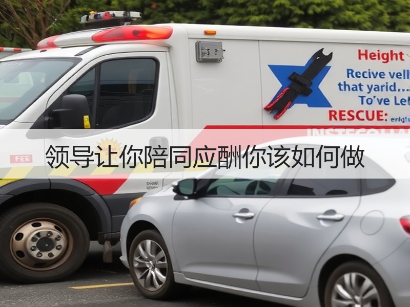 领导让你陪同应酬你该如何做