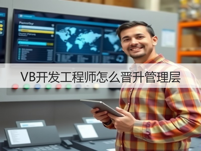 VB开发工程师怎么晋升管理层