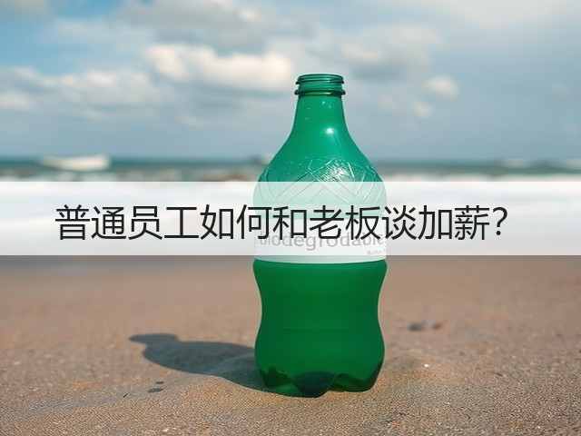 普通员工如何和老板谈加薪?(图3) 普通员工如何和老板谈加薪?(图3)