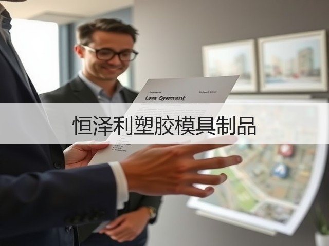 恒泽利塑胶模具制品(图1)