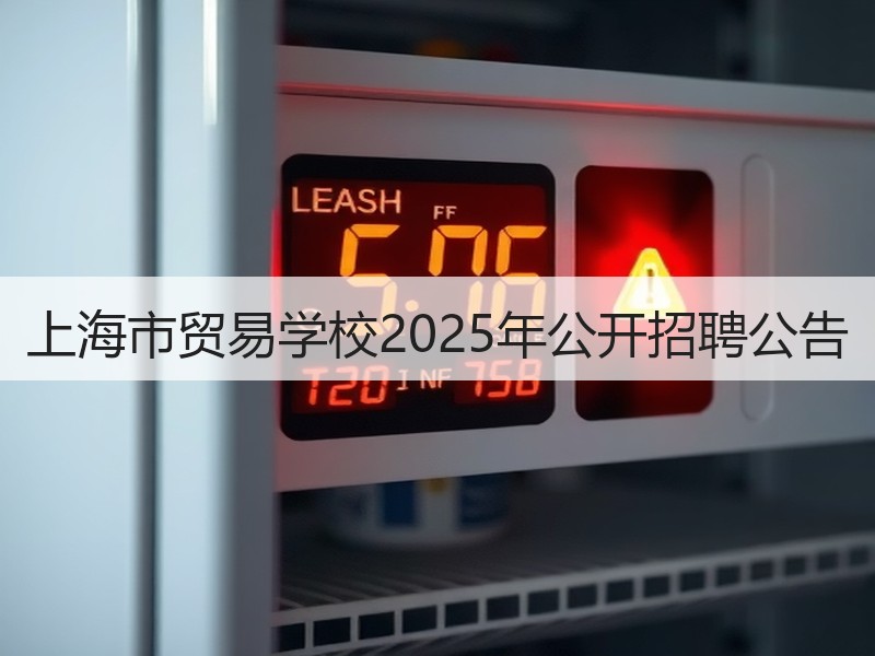 上海市贸易学校2025年公开招聘公告