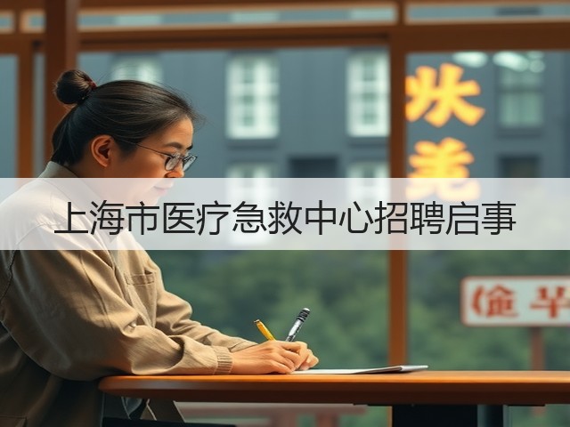 上海市医疗急救中心招聘启事(图2)