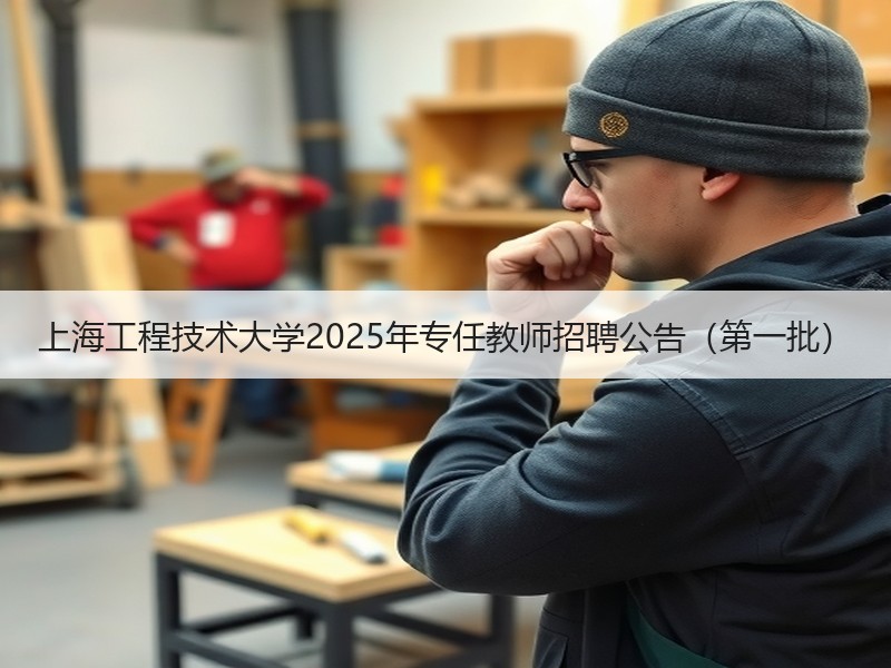上海工程技术大学2025年专任教师招聘公告（第一批）