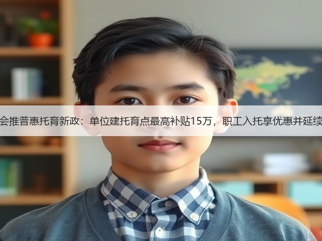 济宁总工会推普惠托育新政:单位建托育点最高补贴15万,职工入托享优惠并延续暑期托管(图2) 济宁总工会推普惠托育新政:单位建托育点最高补贴15万,职工入托享优惠并延续暑期托管(图2)