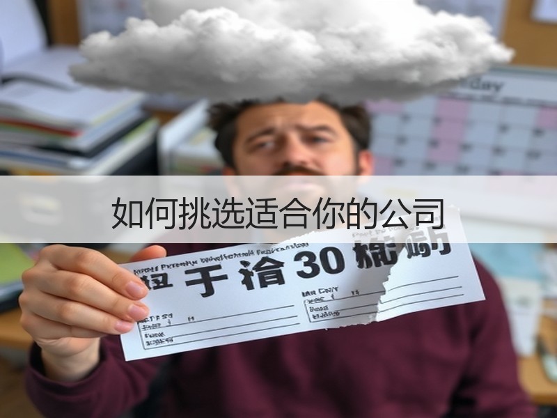 如何挑选适合你的公司