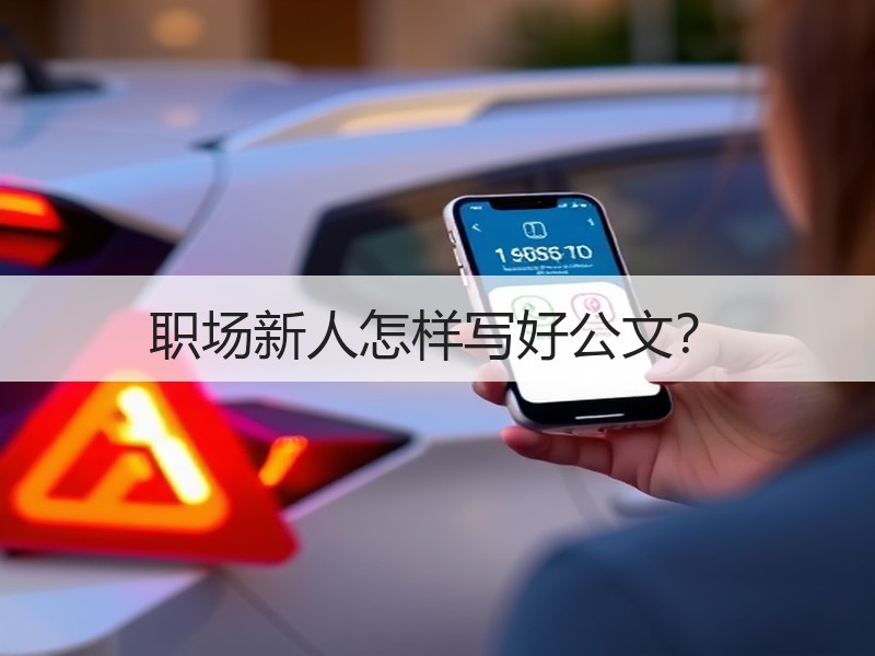职场新人怎样写好公文？