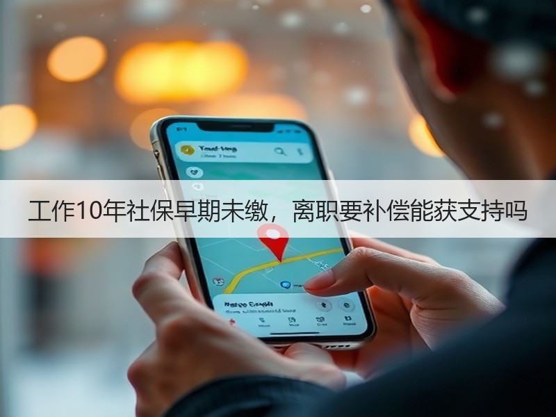 工作10年社保早期未缴，离职要补偿能获支持吗
