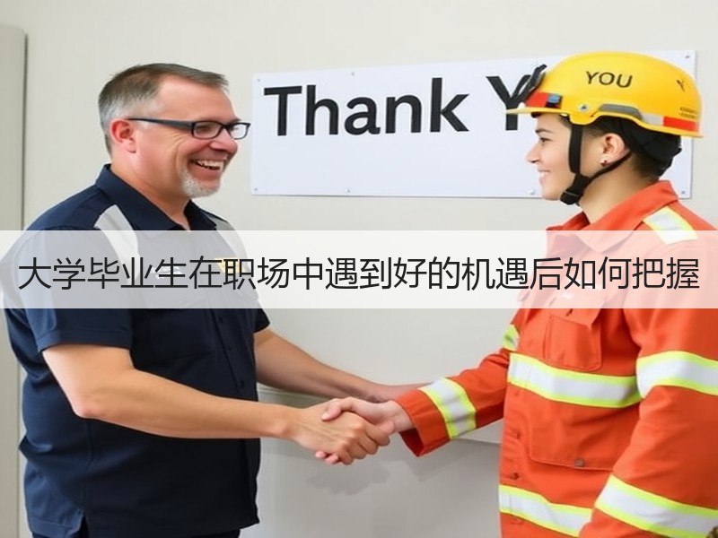大学毕业生在职场中遇到好的机遇后如何把握